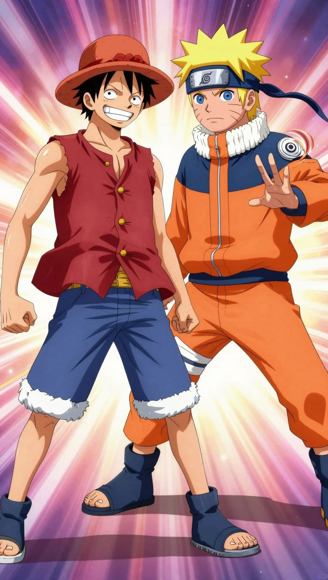 Luffy vs Naruto: Rubber & Ramen Rumble!